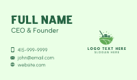 Lawn Mower Grass Field Business Card