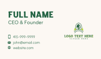 Shovel Grass Gardening Business Card