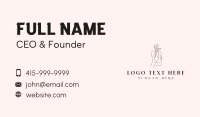 Beauty Wellness Florist Business Card