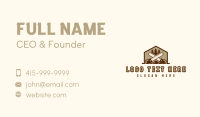 Tree Cutting Chainsaw Business Card