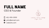 Naked Woman Body Clinic Business Card
