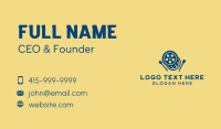 Cinema Reel Drum  Business Card
