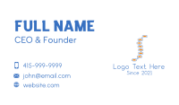 Bone Chiropractor Health  Business Card