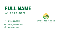 Grass Field Landscaping Business Card