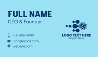 Volleyball Sports Equipment Business Card