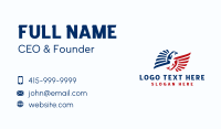 American Eagle Wings Business Card Design