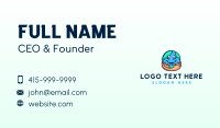 Hand Earth Care Business Card Design