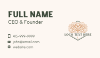 Floral Boutique Event Business Card