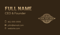 Deluxe Classic Brewery Business Card