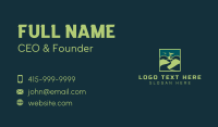 Elegant Golf Tournament Business Card