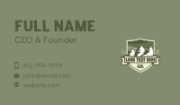 Mountain Peak Summit Business Card