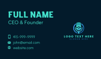 Vocalist Business Card example 1