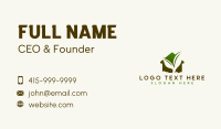 Landscaping Plant House Business Card