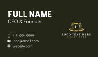 Luxury Hand Wellness Business Card Design