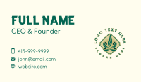 Botanical Cannabis Farm Business Card