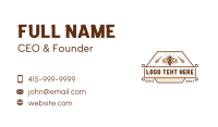Eco Natural Honey Bee Business Card Design