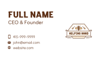 Eco Natural Honey Bee Business Card