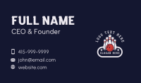 Bowling Ball Sports Business Card Design