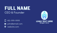 Telecommunication Business Card example 1