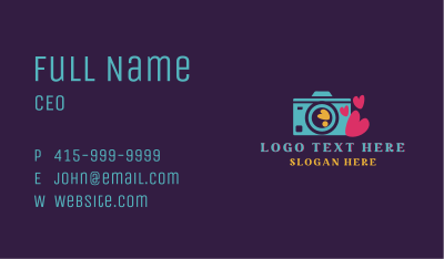 Creative Photography Camera Business Card Image Preview