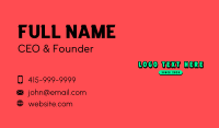 Generic Retro Business Business Card