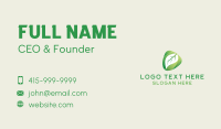 Leaves Business Card example 1