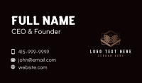 Building Industrial Construction  Business Card