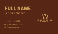 Investment Business Card example 4