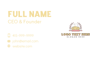 Rolling Pin Cookie Baker Business Card