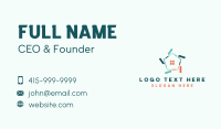 Paint Roller House Renovation Business Card