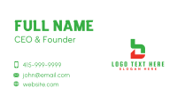 Coder Business Card example 1