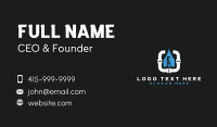 Water Plumbing Wrench Business Card