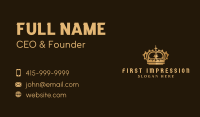 Queen Monarchy Crown Business Card Image Preview