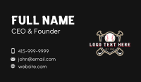 Baseball Tournament Sport Business Card