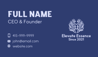 Sea Heart Coral Business Card