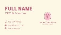 Flower Garden Pendant  Business Card