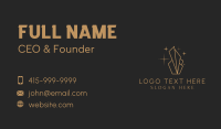 Golden Precious Gem Business Card