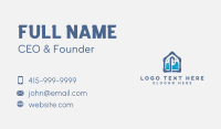 House Faucet Pipe Plumbing Business Card Design