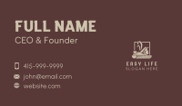 Woodworking Hand Plane Business Card Design