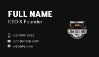 Stars Automotive Car Shield Business Card Design