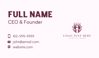 Mother Nature Business Card example 1