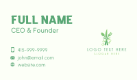 Natural Food Cutlery Business Card