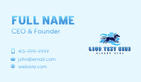 Horse Race Tournament Business Card