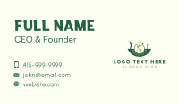 Global Golf Competition Business Card