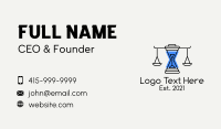 Judge Business Card example 1