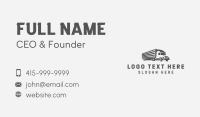 Logistics Truck Vehicle Business Card