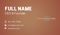 Tropical Wave Boutique Business Card