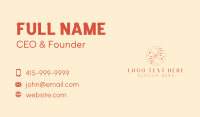 Elegant Nail Salon  Business Card Design