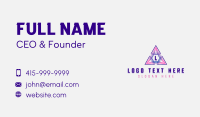 Creative Pyramid Tech Business Card