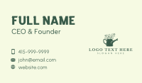 Floral Garden Sprinkler Business Card